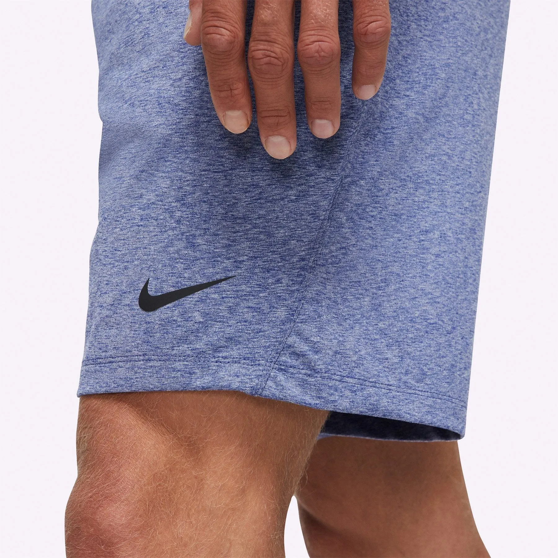 Nike - Yoga Dri-FIT Men's Shorts - DEEP ROYAL BLUE/HEATHER/BLACK