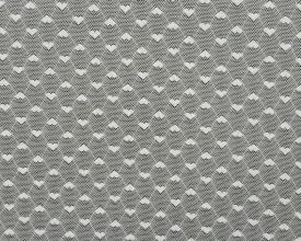 NYLON "HEART" STRETCHED LACE KNIT<br><h6>2D-IVORY<br>LACE14-FJ</h6>