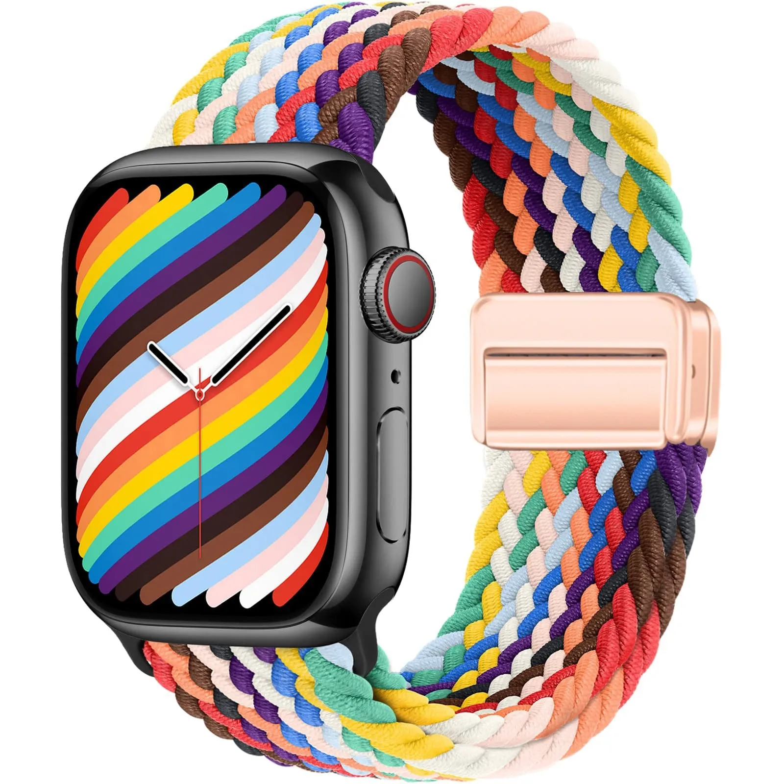 Nylon Sport Loop with connector Strap For Apple Watch