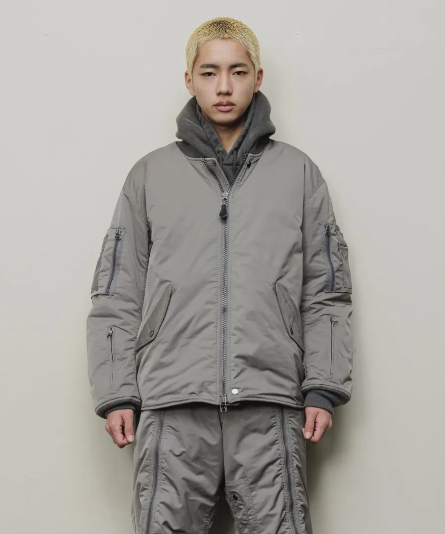 NYLON TWILL BOMBER