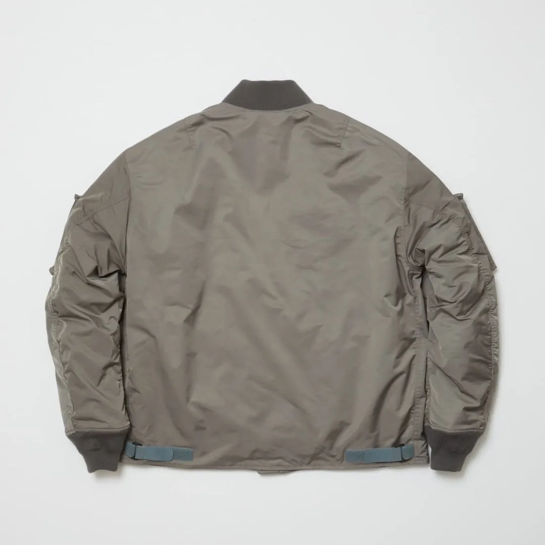 NYLON TWILL BOMBER