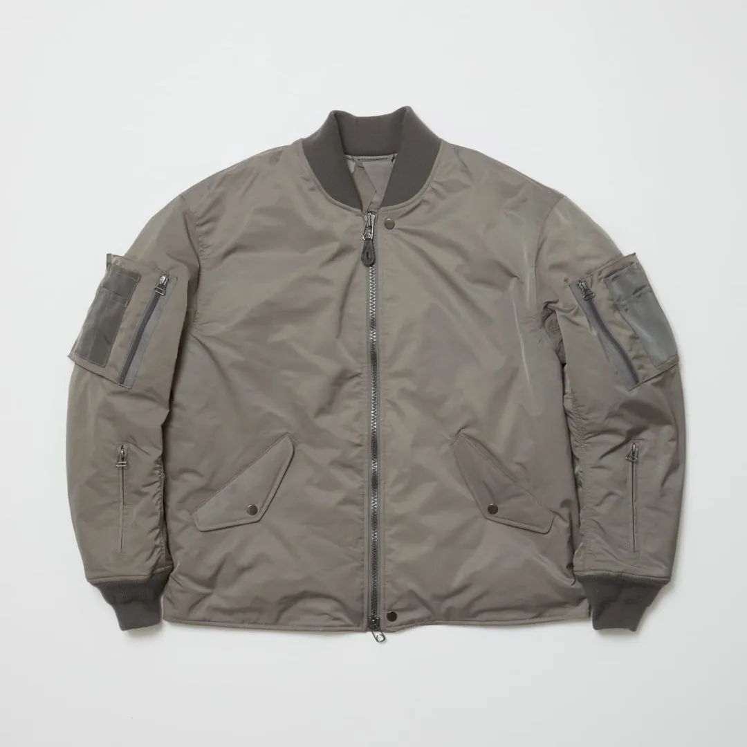 NYLON TWILL BOMBER