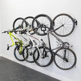 OUTLET | Swivel Mount Bike Storage Rack | 4 Bicycle | Garage Wall Hook | Deep Water
