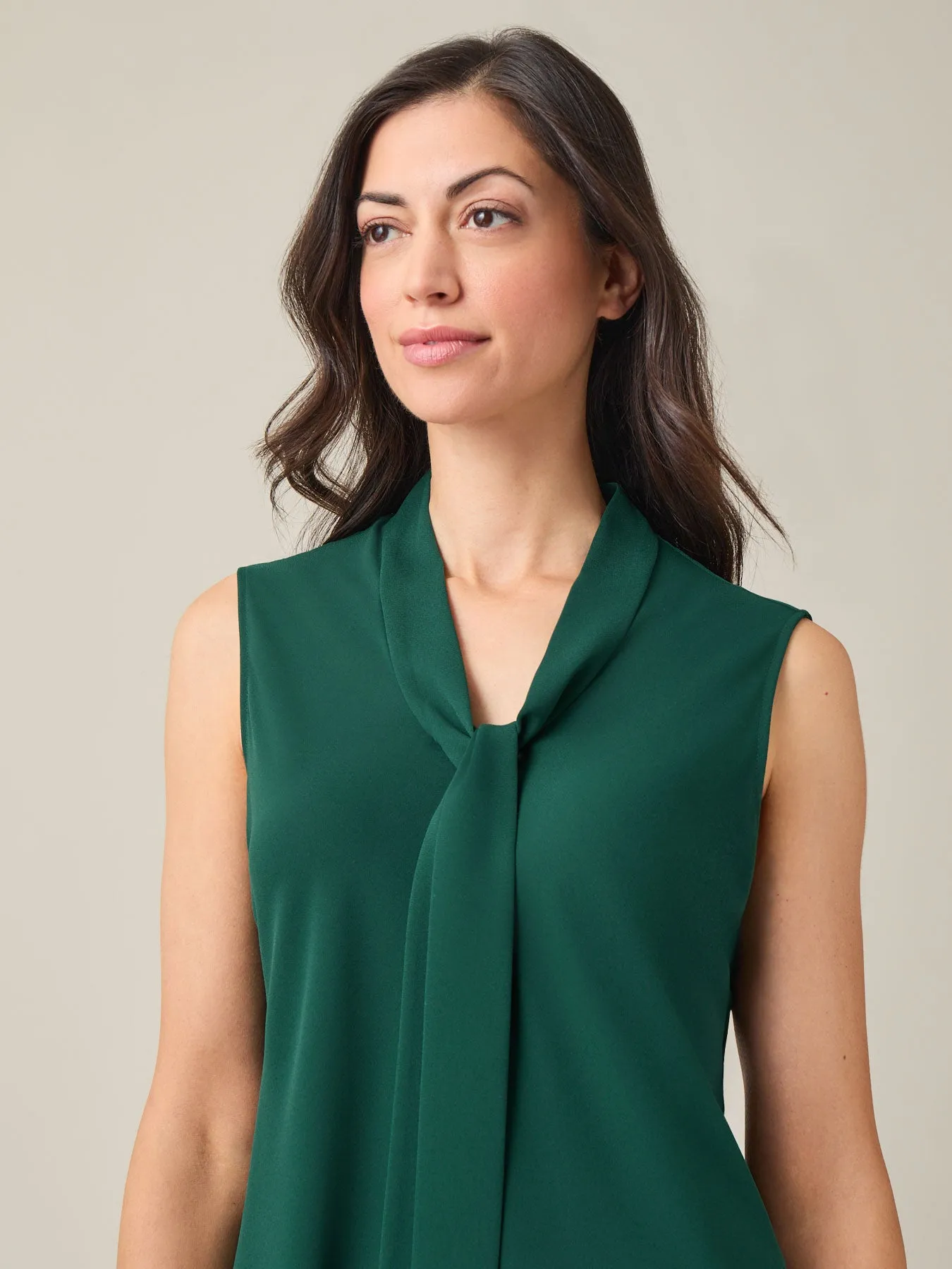 Petite Audrey Blouse, Soft Drape