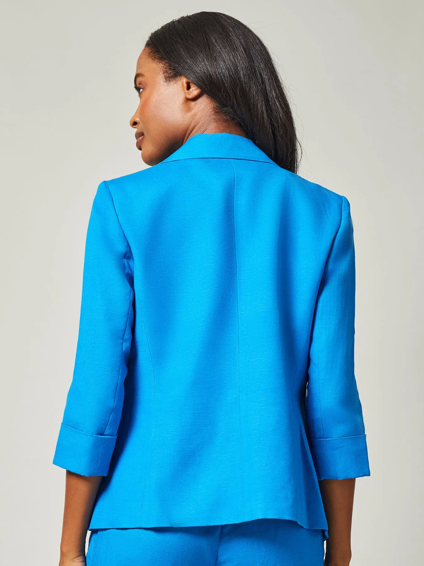 Plus Ava Jacket, Linen