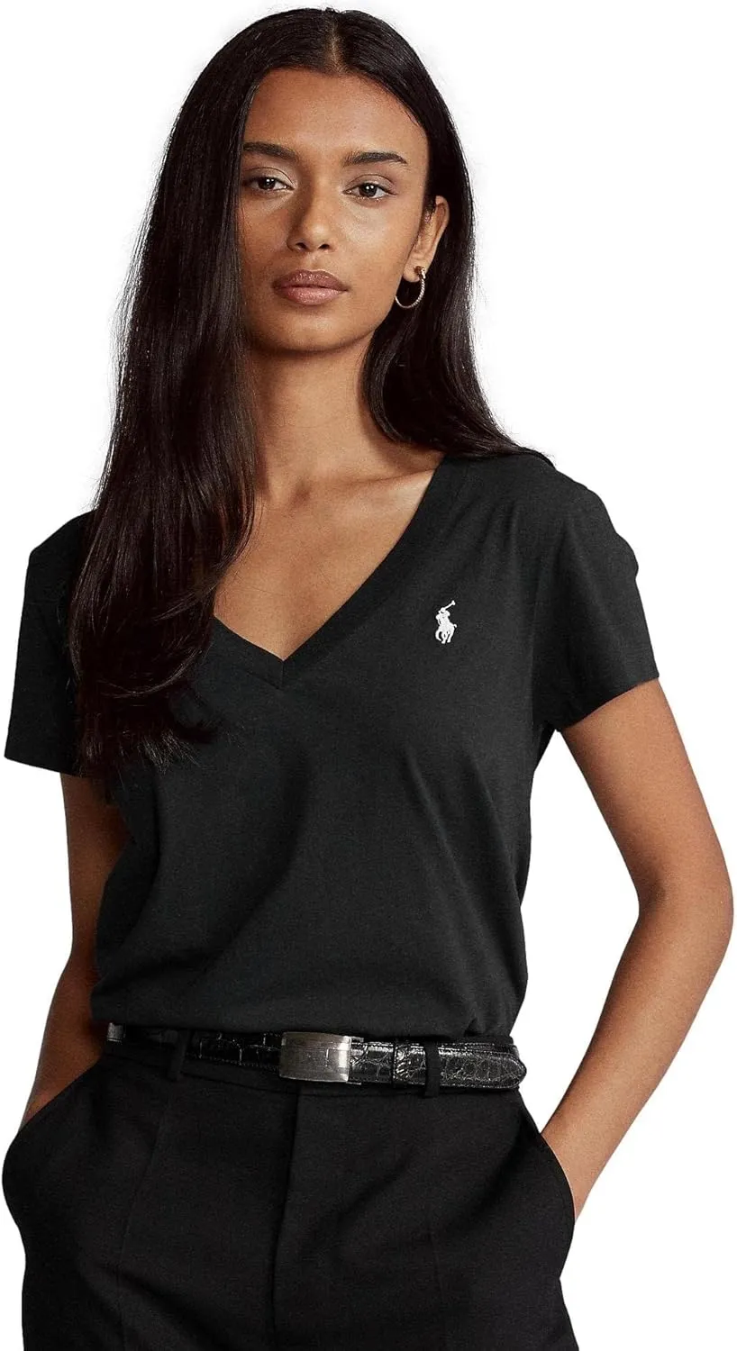 Polo RL Women's V-Neck Pony T-Shirt