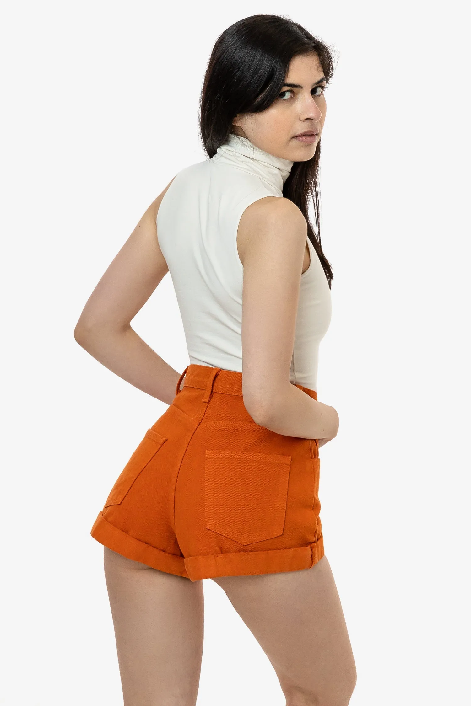 RBDW05GD - Bull Denim Garment Dye Cuff Short (New Colors)
