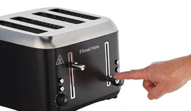 Russell Hobbs   Addison 4 Slice Toaster - Matte Black