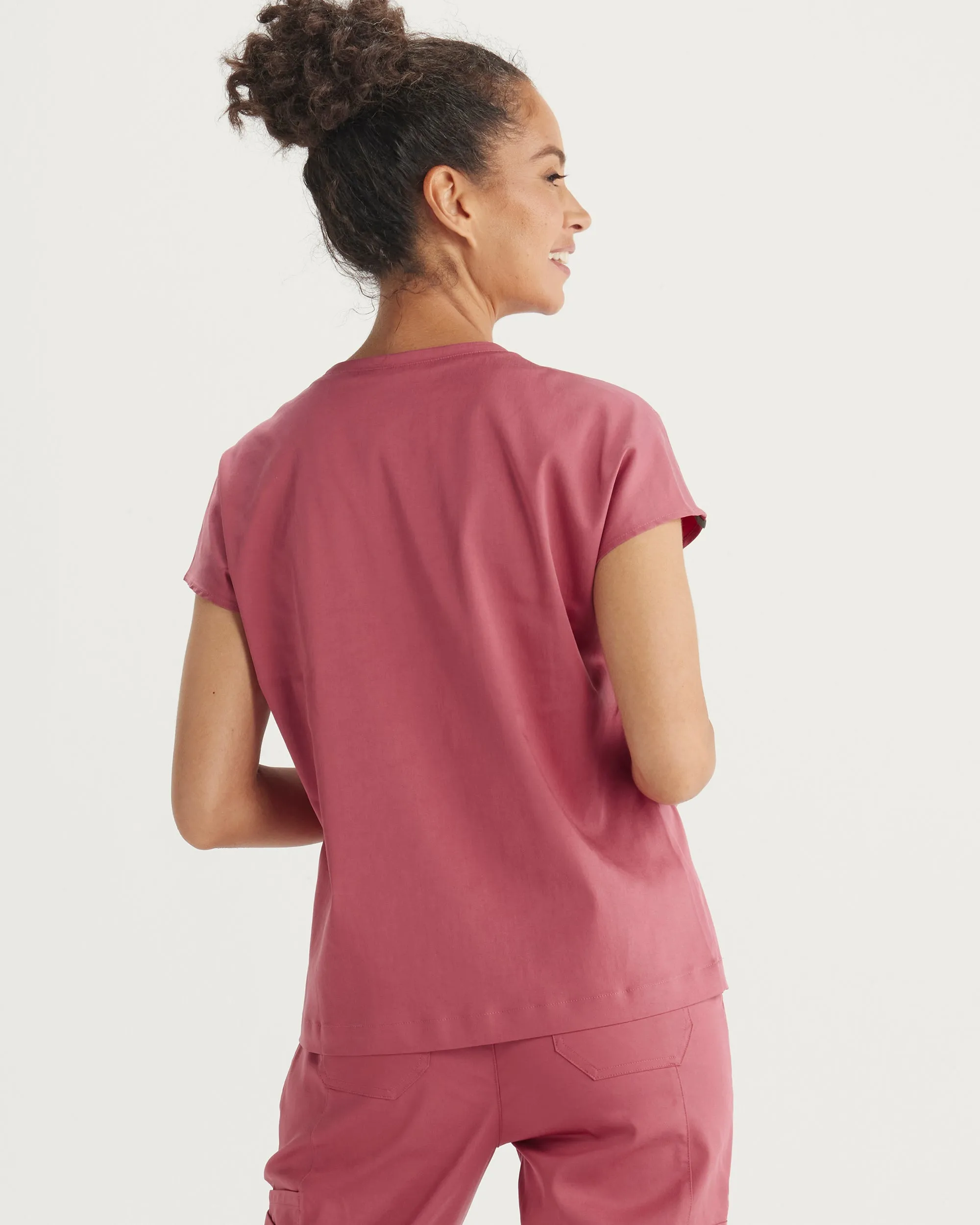 TENCEL™ Bell ‎ Relaxed Scrub Top