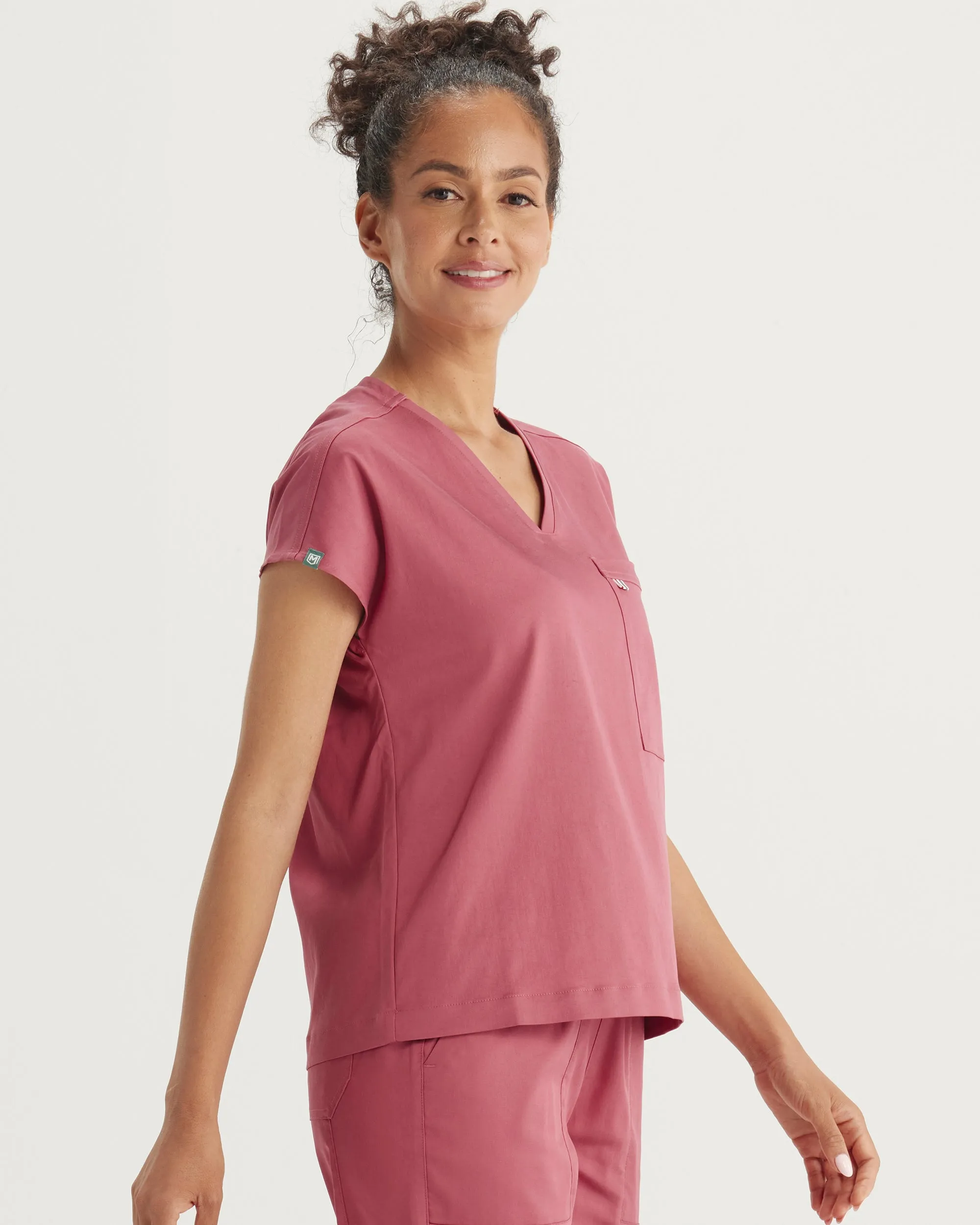 TENCEL™ Bell ‎ Relaxed Scrub Top