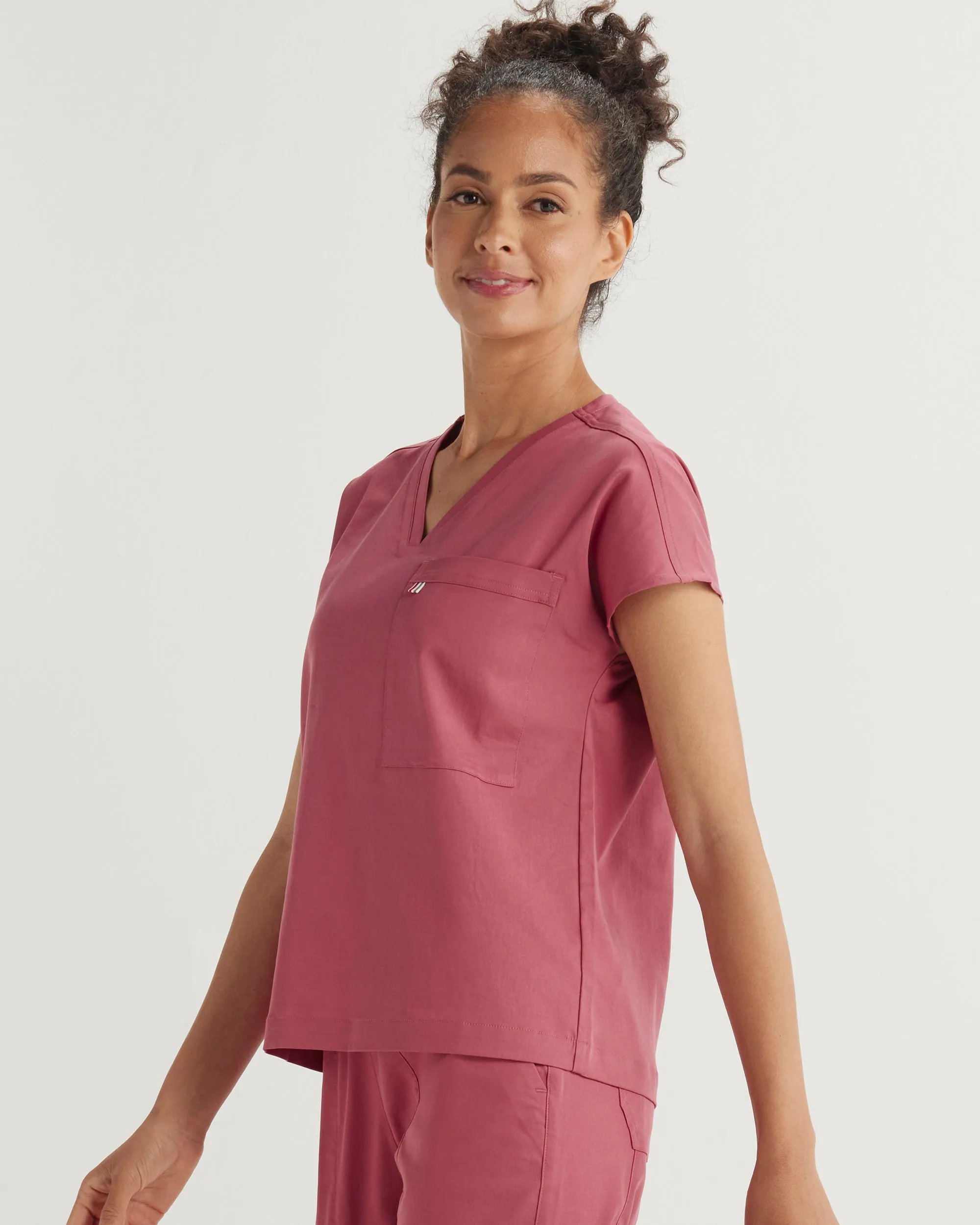 TENCEL™ Bell ‎ Relaxed Scrub Top