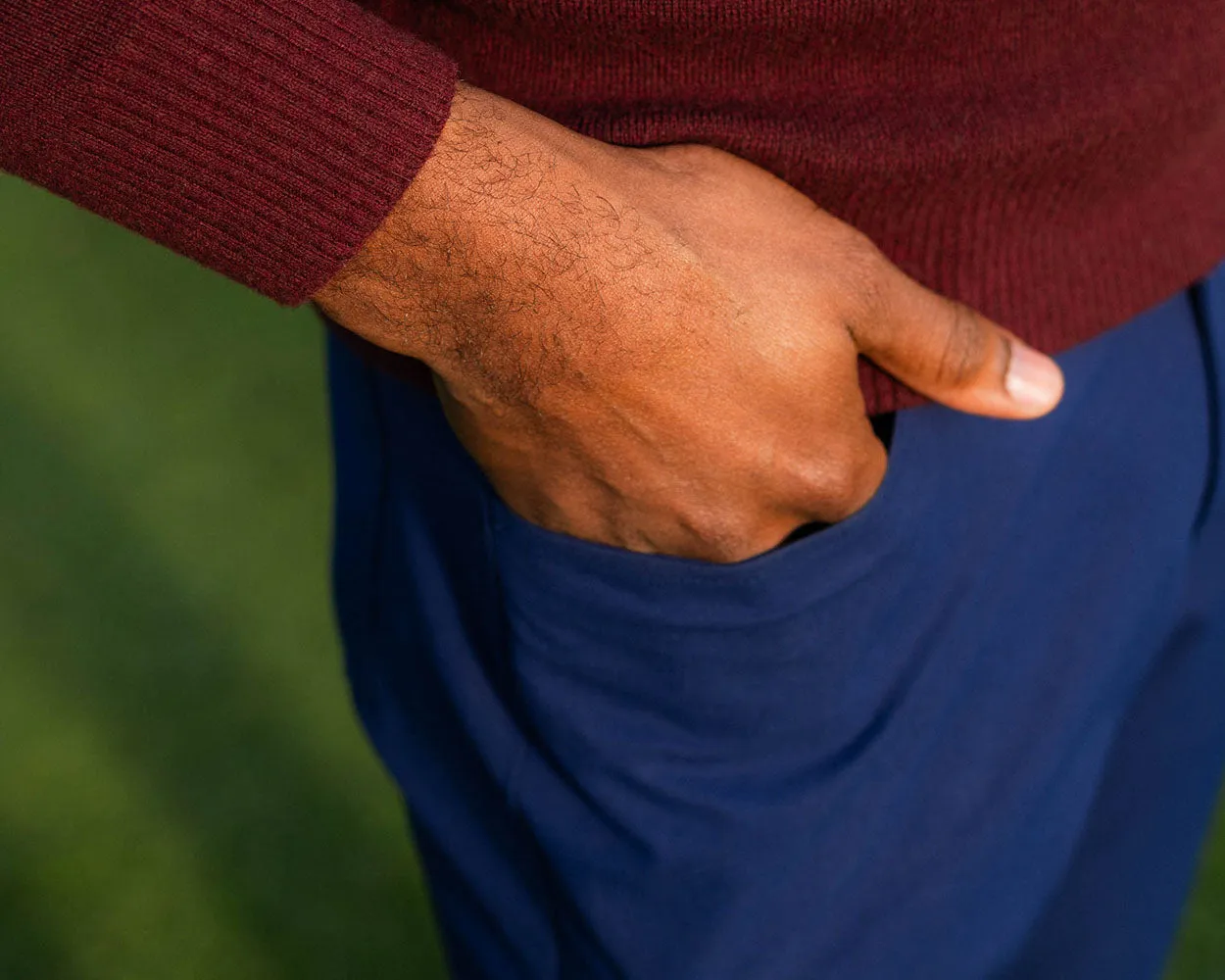 The Parker Pant: Navy 30" Length