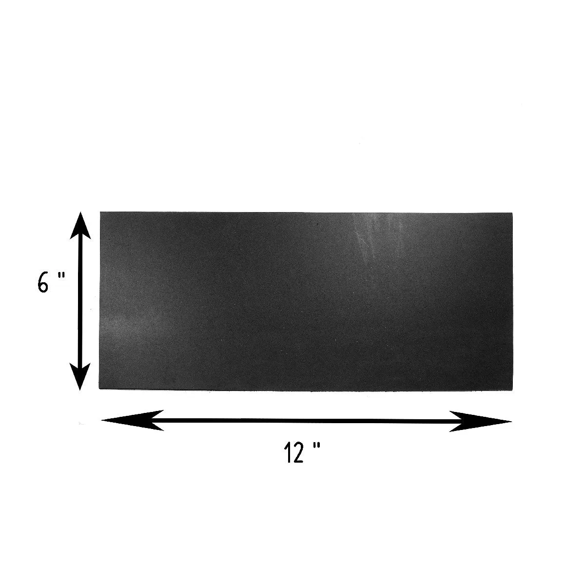 Tooling Leather | Crafting Heavy Weight Full Grain Cowhide (2.8-3.00mm)  | Crazy Black