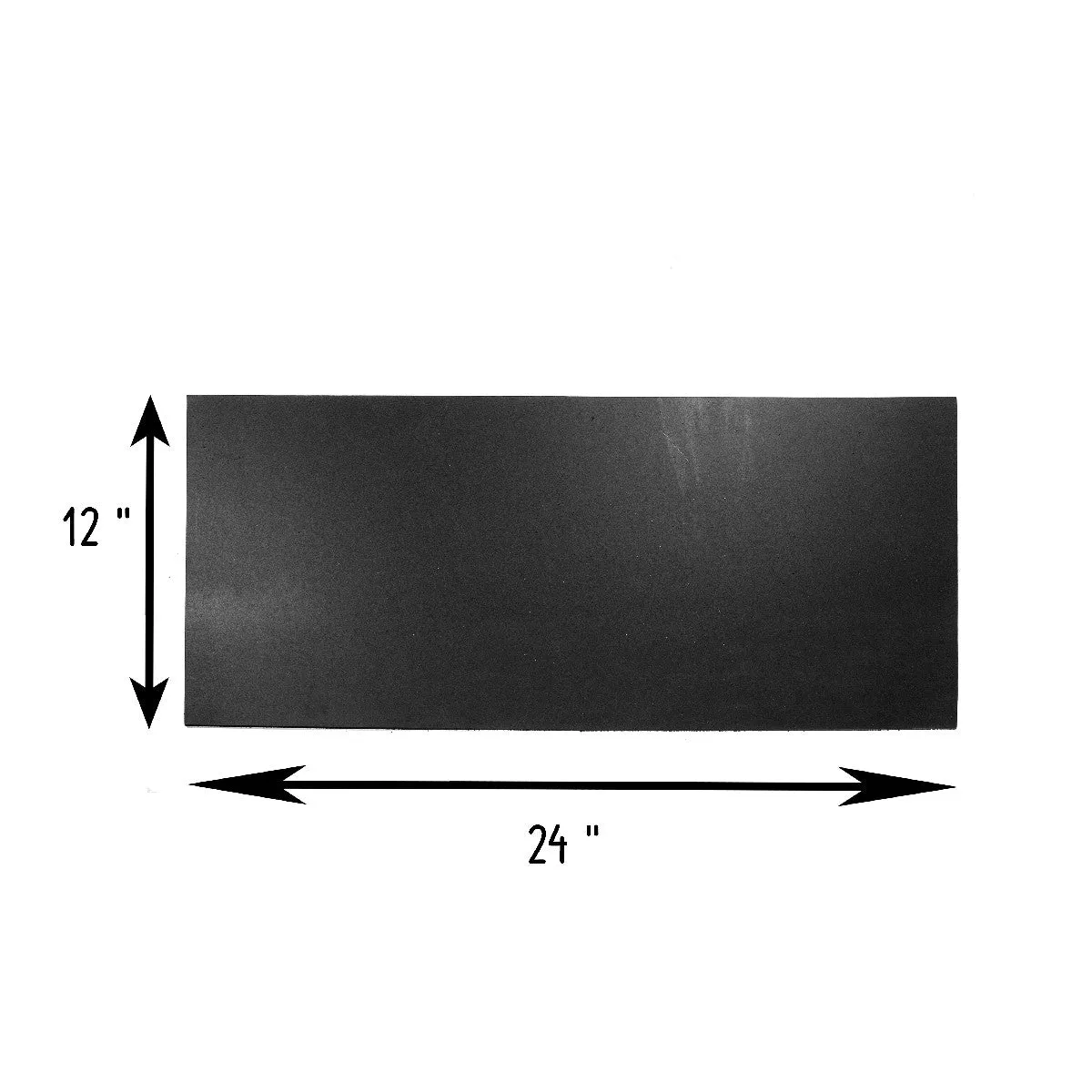 Tooling Leather | Crafting Heavy Weight Full Grain Cowhide (2.8-3.00mm)  | Crazy Black