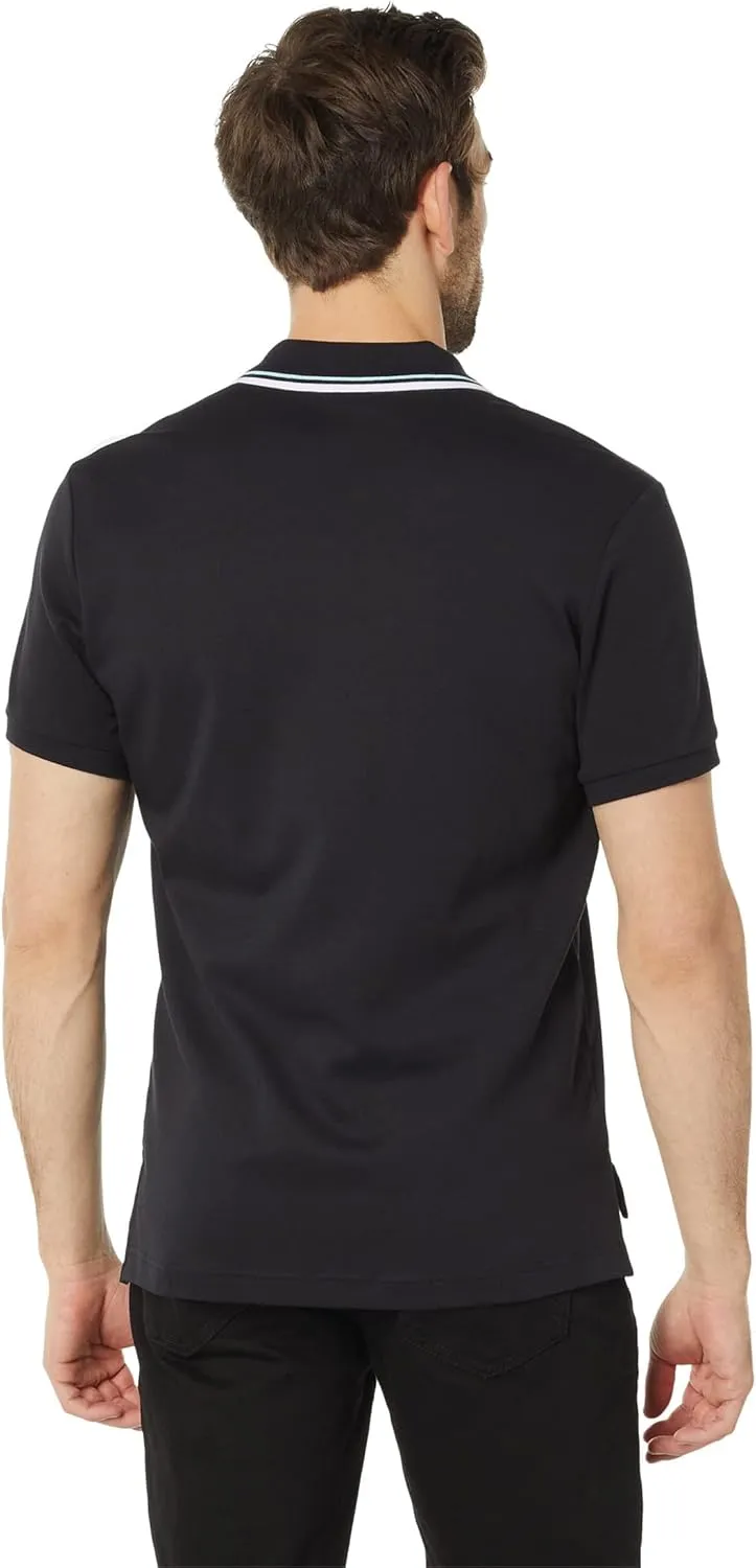 U.S. Polo Assn. Men's Slim Fit Tipped Interlock Knit Polo