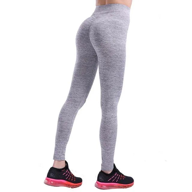 Women Leggings Fitness Workout Legging Push Up Sports Jegging Sexy V-Waist Legging Women