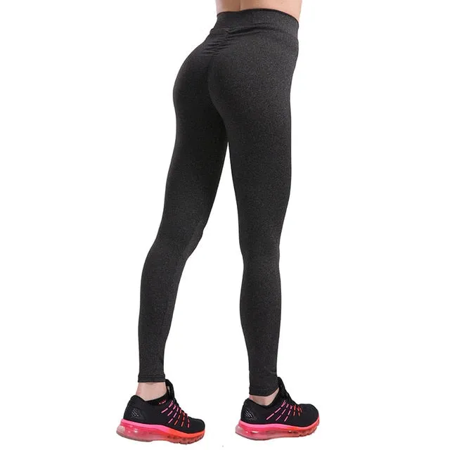 Women Leggings Fitness Workout Legging Push Up Sports Jegging Sexy V-Waist Legging Women