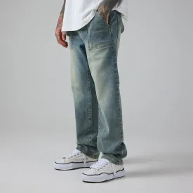 Worker Jean | Washed Blue