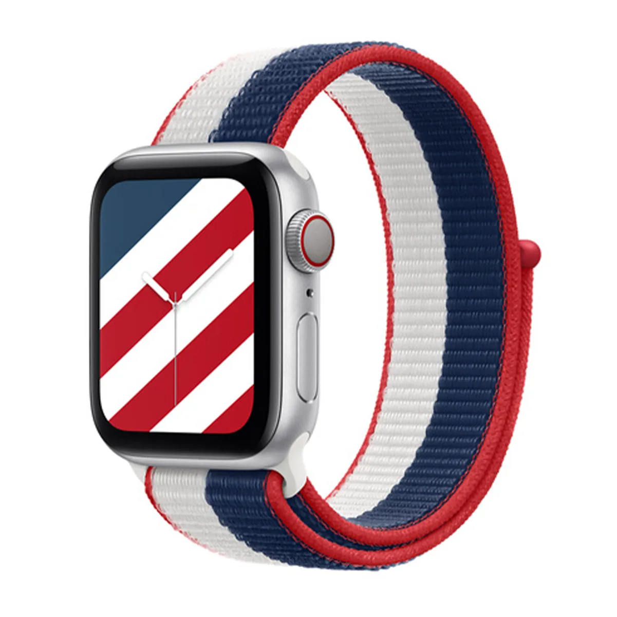 Woven Nylon Straps For Apple Watch-38/40/41mm-Belgium